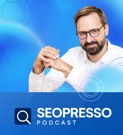 SEOPRESSO Podcast - Mann im Hintergrund